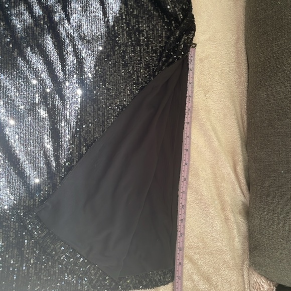 Black Sleeveless Maxi Dress for Cocktail - Picture 4 of 4